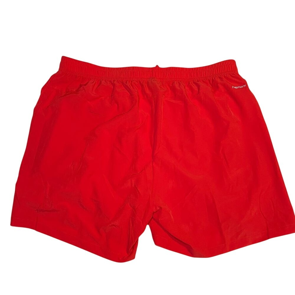 Haimont Athletic Shorts Mens XXL Red Performance Running Workout Gym Stretch 5" - Picture 3 of 10